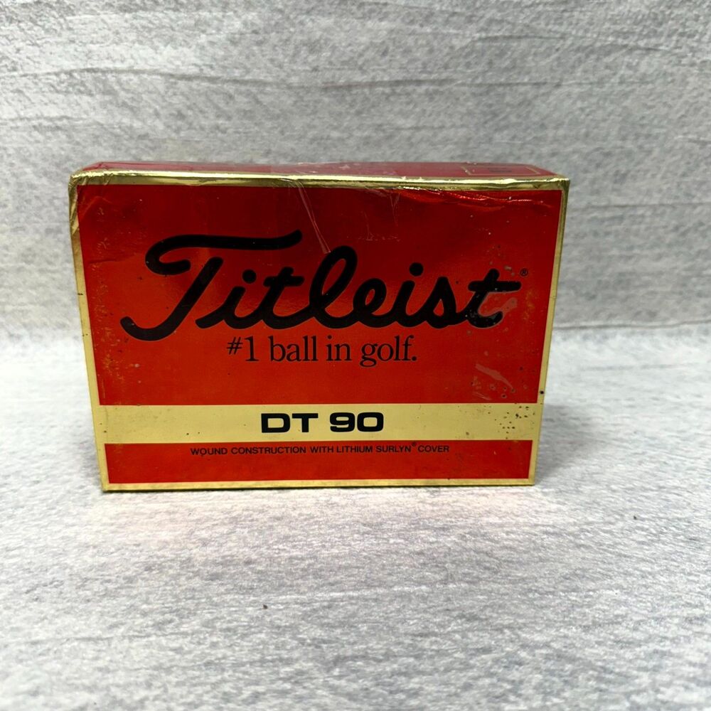 Titleist‎ DT 90 12 Pack of Golf Balls NEW A7